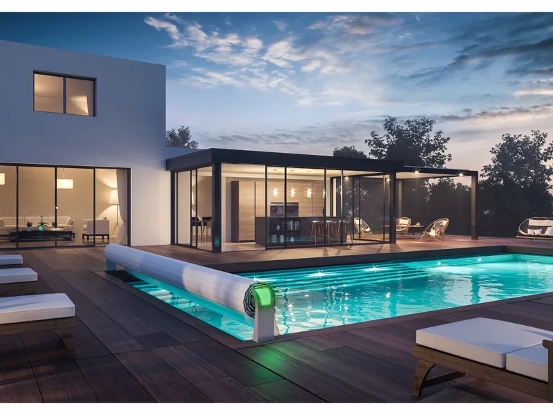 Open Aero Automatisch Oprolsysteem - Tot 4,5 Meter - Grijs 4 Open Aero Automatisch Oprolsysteem - Tot 4,5 Meter - Grijs - Afbeelding 2