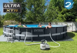 Intex Ultra Frame XTR Pool - 610 X 122 Cm - Met Zandfilterpomp En Accessoires 21 Intex Ultra Frame XTR Pool - 610 X 122 Cm - Met Zandfilterpomp En Accessoires -Zwembad Apparatuur 26334gn sfeerafbeelding met accessoires