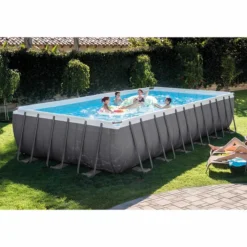 Intex Ultra Frame XTR Pool - 732 X 366 X 132 Cm - Met Zandfilterpomp En Accessoires -Zwembad Apparatuur 26362 in use