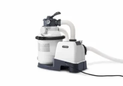 Intex Graphite Panel Pool - 478 X 124 Cm - Met Zandfilterpomp En Accessoires -Zwembad Apparatuur 26384gn pomp 1