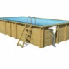 Weva Rectangle 6 X 3 Houten Zwembad (hoogte 1,46) -Zwembad Apparatuur 27196210 weva rectangle 8x4 h146