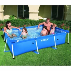Intex Metal Frame Pool - 260 X 160 X 65 Cm -Zwembad Apparatuur 28270 02 1