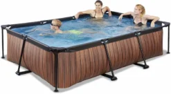 EXIT TOYS EXIT Wood Zwembad - 300 X 200 X 65 Cm - Met Filterpomp 11 EXIT TOYS EXIT Wood Zwembad - 300 X 200 X 65 Cm - Met Filterpomp -Zwembad Apparatuur 662 1200 exit 30 00 32 10 int 4