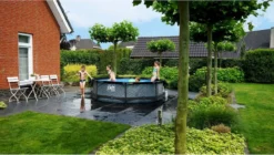 EXIT TOYS EXIT Wood Zwembad - 300 X 76 Cm - Met Filterpomp -Zwembad Apparatuur 678 1200 exit 30 12 10 10 int 8