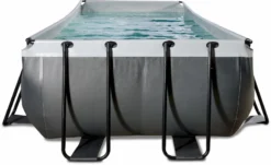 EXIT TOYS EXIT Black Leather Zwembad - 540 X 250 X 122 Cm - Met Zandfilterpomp En Trap -Zwembad Apparatuur 735 1200 exit 30 27 53 20 int 3