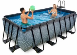 EXIT TOYS EXIT Stone Zwembad - 400 X 200 X 122 Cm - Met Zandfilterpomp En Trap 14 EXIT TOYS EXIT Stone Zwembad - 400 X 200 X 122 Cm - Met Zandfilterpomp En Trap -Zwembad Apparatuur 866 1200 exit 30 27 42 00 int 6