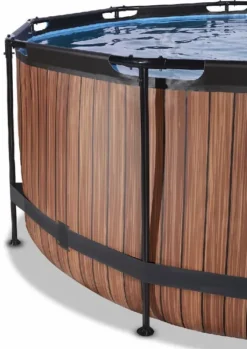 EXIT TOYS EXIT Wood Zwembad - 360 X 122 Cm - Met Zandfilterpomp En Trap -Zwembad Apparatuur 900 638 exit 30 27 12 10 int 3