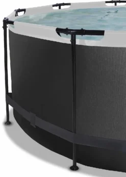 EXIT TOYS EXIT Black Leather Zwembad - 360 X 122 Cm - Met Zandfilterpomp En Trap -Zwembad Apparatuur 900 640 exit 30 27 12 20 int 3