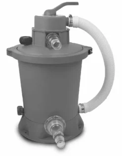 EXIT TOYS EXIT Stone Zwembad - 488 X 122 Cm - Met Zandfilterpomp En Trap -Zwembad Apparatuur 900 701 exit 30 27 14 00 int 6 1 2