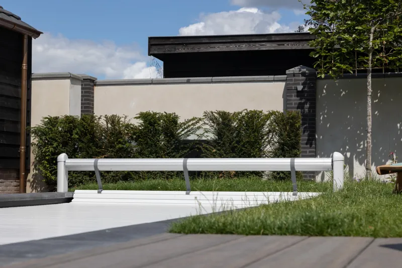 Open Classic Automatisch Oprolsysteem - Tot 5,5 Meter - Wit 6 Open Classic Automatisch Oprolsysteem - Tot 5,5 Meter - Wit - Afbeelding 4