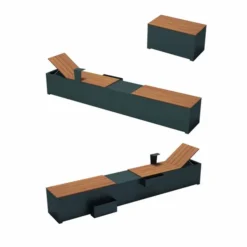 Banc Design Automatisch Oprolsysteem - Tot 3 Meter - Donkergrijs