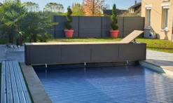 Banc Design Automatisch Oprolsysteem - Tot 5 Meter - Donkergrijs -Zwembad Apparatuur banc design 1