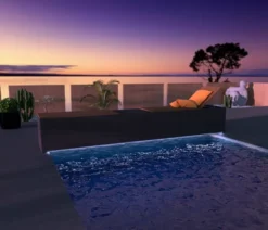 Banc Design Automatisch Oprolsysteem - Tot 3,5 Meter - Donkergrijs -Zwembad Apparatuur banc design verlichting 2