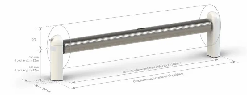 Open Classic Automatisch Oprolsysteem - Tot 5,5 Meter - Wit 4 Open Classic Automatisch Oprolsysteem - Tot 5,5 Meter - Wit - Afbeelding 2