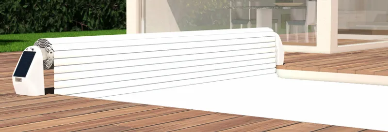 Open Solar Energy Automatisch Oprolsysteem - Tot 5 Meter - Wit 3 Open Solar Energy Automatisch Oprolsysteem - Tot 5 Meter - Wit