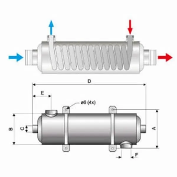 Pahlen Hi-flow HF 40 Zwembad Warmtewisselaar - RVS 7 Pahlen Hi-flow HF 40 Zwembad Warmtewisselaar - RVS - Afbeelding 5
