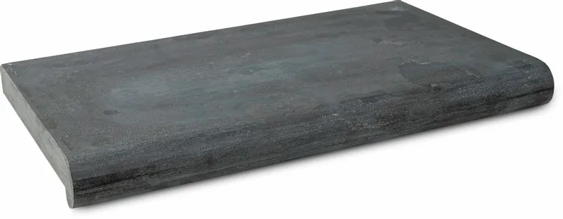 Randtegel Bluestone Gezoet - Hoek 90° 3 Randtegel Bluestone Gezoet - Hoek 90°