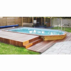 Gardipool Rectoo 3.90 X 7.60 M, Hoogte 1.33m -Zwembad Apparatuur rectoo3