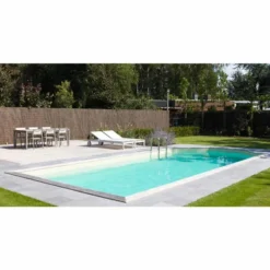 Gardipool Rectoo 3.90 X 7.60 M, Hoogte 1.33m -Zwembad Apparatuur rectoo5