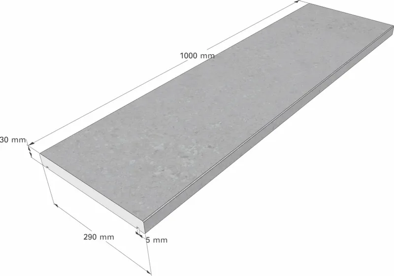 Scandi Roc Modena Randtegel - Baltic Light Grey 5 Scandi Roc Modena Randtegel - Baltic Light Grey - Afbeelding 3