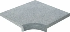 Scandi Roc Napoli Randtegel - Mountain Grey -Zwembad Apparatuur scandi roc napoli randtegel mountain grey hoek radius