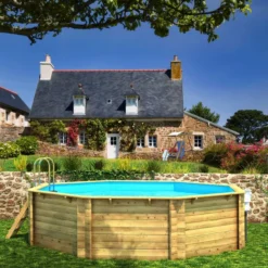 Tropic Octo 505 Houten Zwembad (hoogte 1,20) -Zwembad Apparatuur tropic octo 505 1