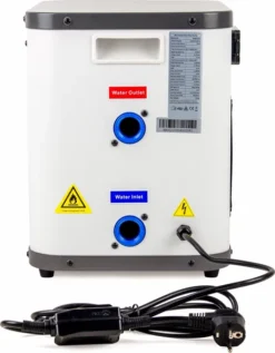 W'eau Mini Power Zwembad Warmtepomp - 5 KW -Zwembad Apparatuur w eau mini power 4kw zwembad warmtepomp 4 2 2