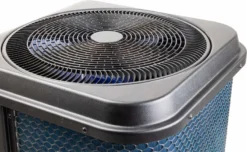 W'eau Vertical Full Inverter Zwembad Warmtepomp - 21 KW -Zwembad Apparatuur warmtepomp zwart 3 4