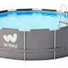 W'eau Steel Frame Zwembad - 427 X 122 Cm - Met Filterpomp En Accessoires -Zwembad Apparatuur weau round