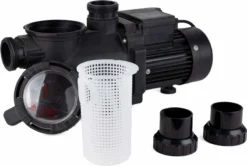 W'eau Opti Zwembadpomp 16m³ -Zwembad Apparatuur zwembadpomp zwart 4 2